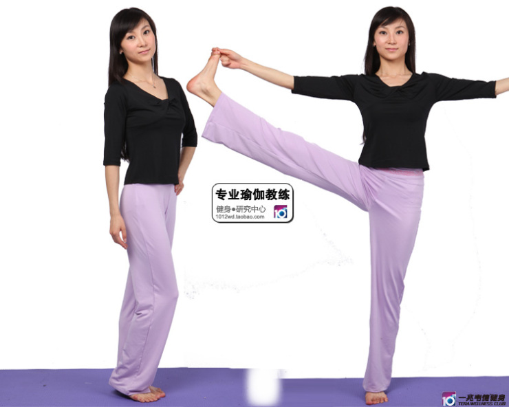一兆韦德健身 2012新品运动服 女士瑜伽七分中