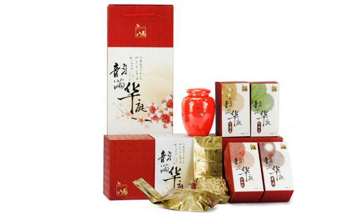 八马茶业 韵满华庭 铁观音 大红袍 金骏眉 普洱
