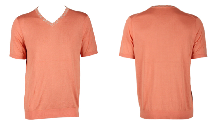 DECLASSIE 男士新款 百分百桑蚕丝图腾花型