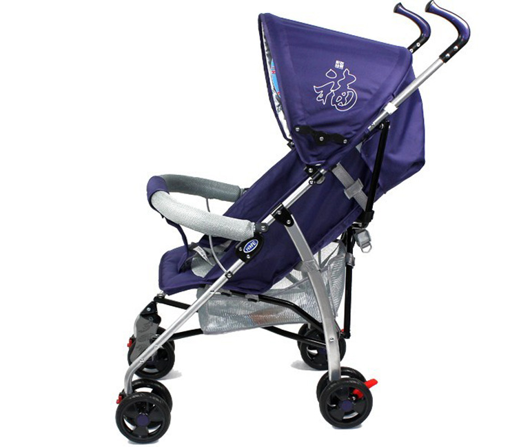 呵宝hope轻便型加宽婴儿车\/靠背可调节\/可折叠