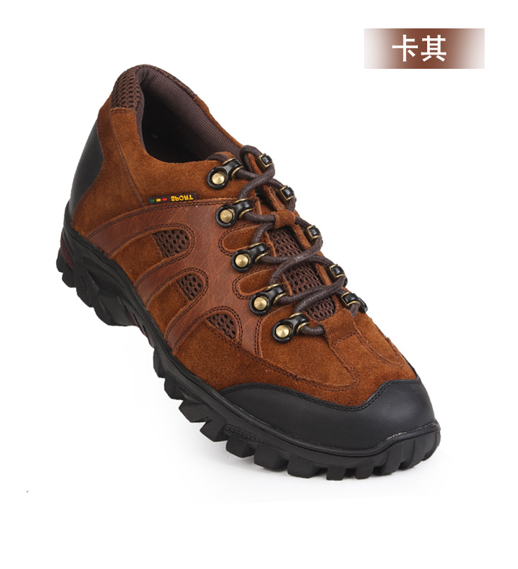 高哥GOG户外登山内增高男鞋休闲增高皮鞋51