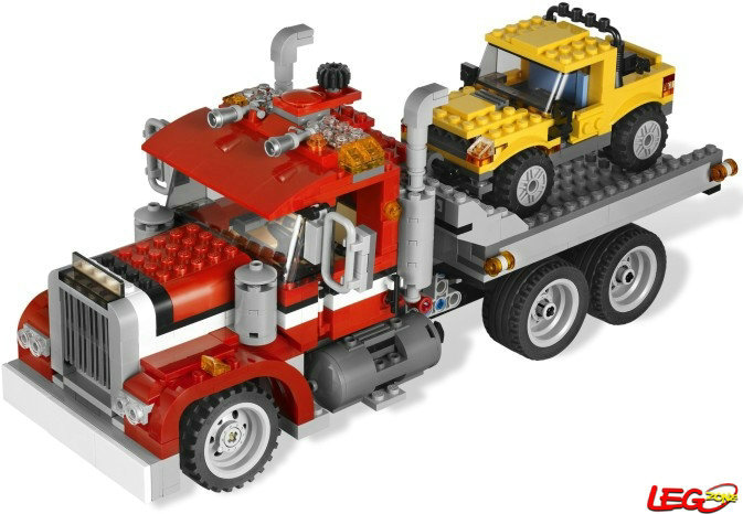 乐高lego 7347 创意系列 高速公路皮卡new 2012