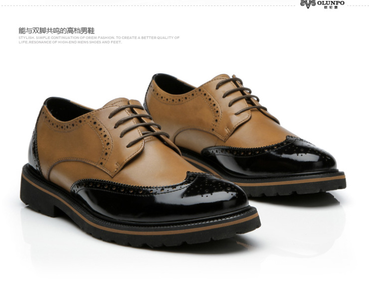 【满300减30】欧伦堡(oulunbao)英伦时尚雕花