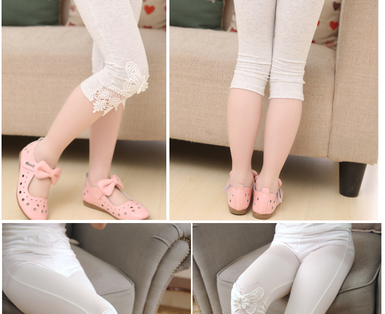 梵贝拉<em>儿童</em>新款<em>打底短裤</em>女童<em>夏款</em>2014新款薄