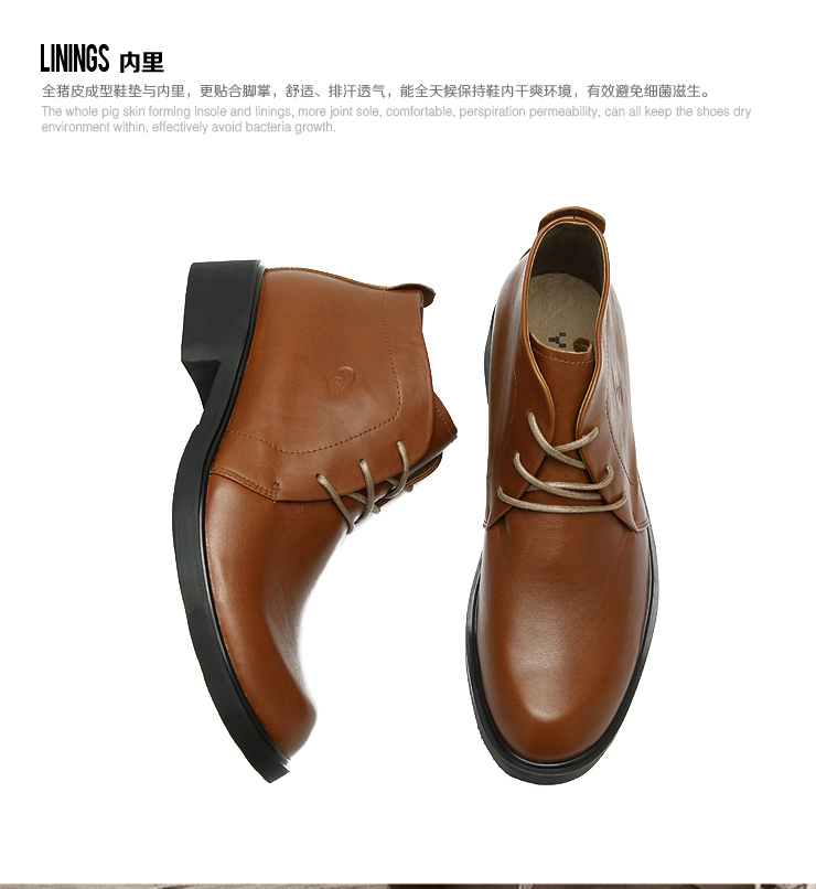 银鼎目(ydeye) 正装鞋 经典商务系带头层牛皮男