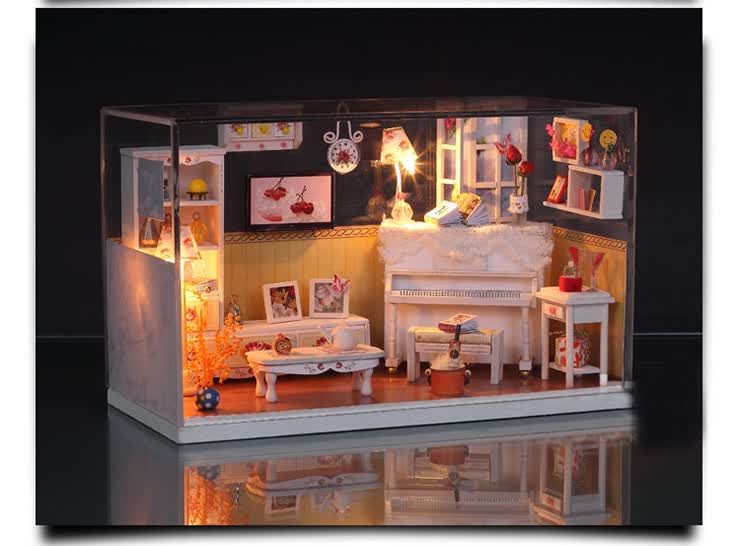 孙小圣 diy小屋梦幻公主房<em>模型女</em>生日礼物 手工