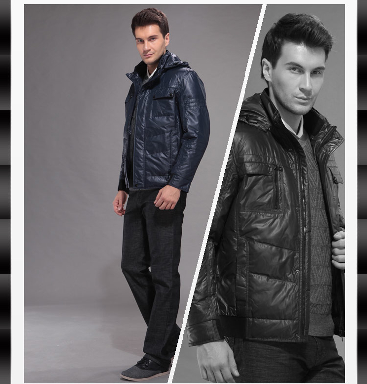 SEVEN BRAND柒牌男装冬季新款保暖白鸭绒