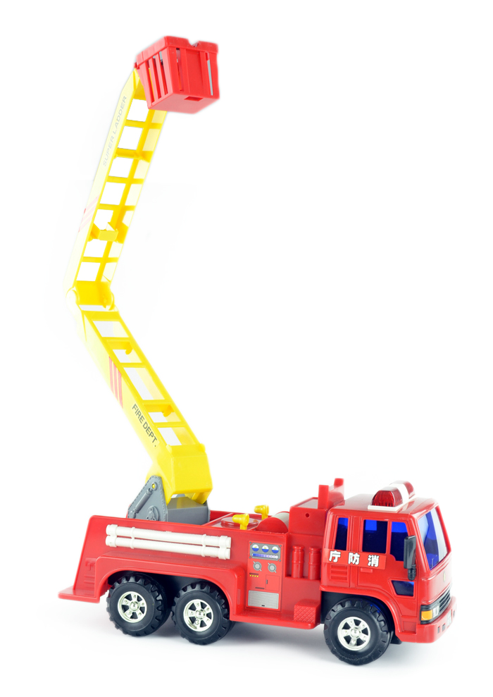 宝贝星特大惯性挖土机翻斗车水泥车消防车儿童