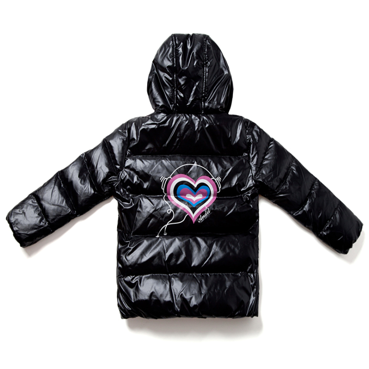 安迪鹿儿童装 2012新款秋冬装外套 女童短款加