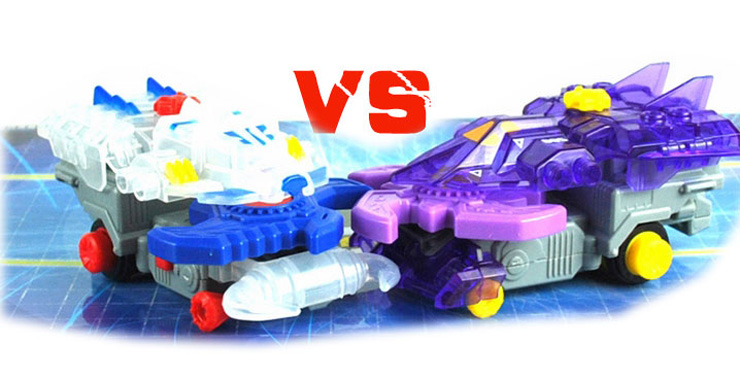 多美TOMY 铁甲威虫骑刃王透明型对战套装KB