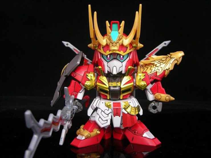 万代 Bandai 高达模型 三国BB敢达战士 真雷装