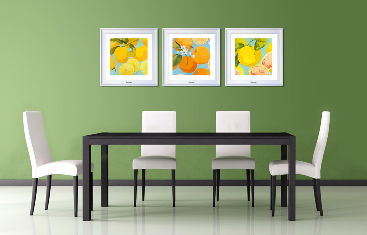 <em>太阳姊妹</em> 装饰画SVE1004 白色 A 50X50cm在