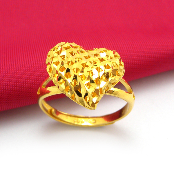 金太福钻石 24K 999千足金<em>戒指</em> <em>黄金戒指</em> 指环