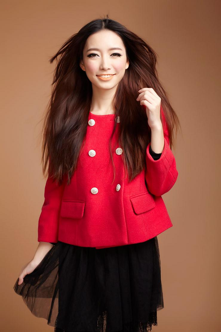 蒂蒂卡娜\/TT.COLOR 2012冬季新款 韩版甜美可