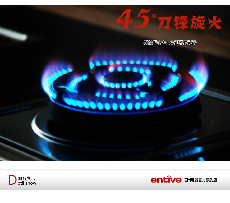 亿田(entive)JZ(Y.R.T)2-2000DA10家用台嵌两用