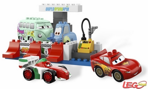 乐高 LEGO 5829 得宝汽车总动员 维修站 盒子