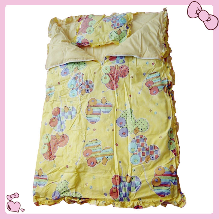 好孩子艺术印花纯棉布婴幼儿两用睡袋(长100c