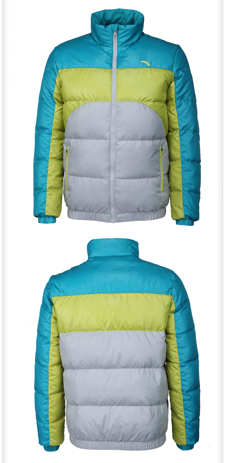 安踏 ANTA男装运动服夹克外套厚羽绒服茄克 