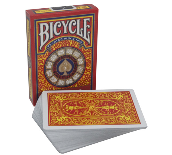 美国原装进口 Bicycle单车扑克牌 12生肖 价格