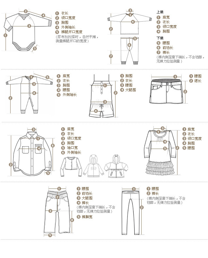 Cutebi Wear 女童童装洋装 经典小圆点连衣裙/