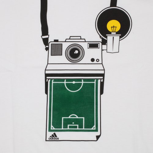 adidas阿迪达斯12年新款 男子足球图案T恤W6