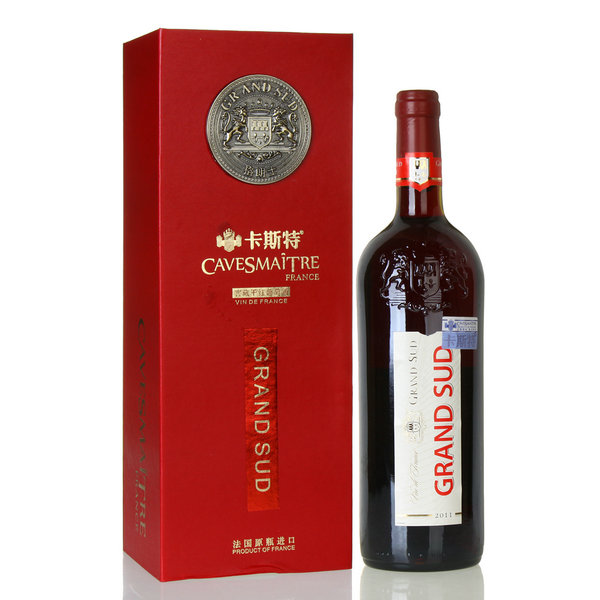 法国 卡斯特 格朗士窖藏干红葡萄酒 750ml价格