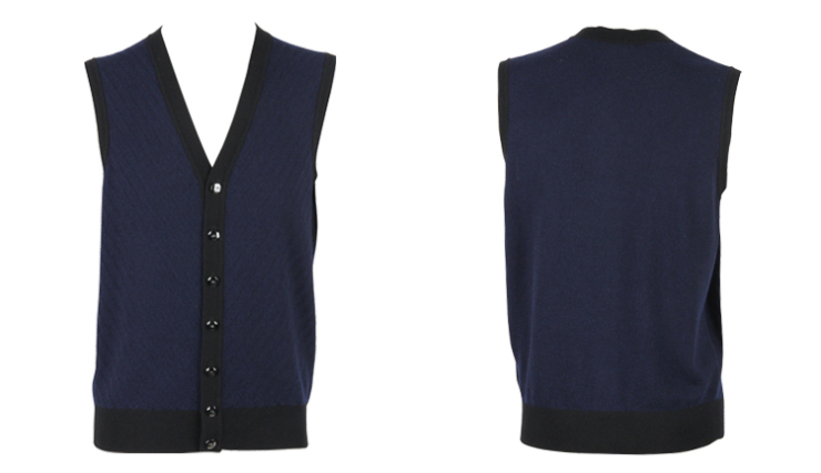 DECLASSIE 秋冬新款<em>男士</em>V领纽扣<em>开衫羊绒马</em>