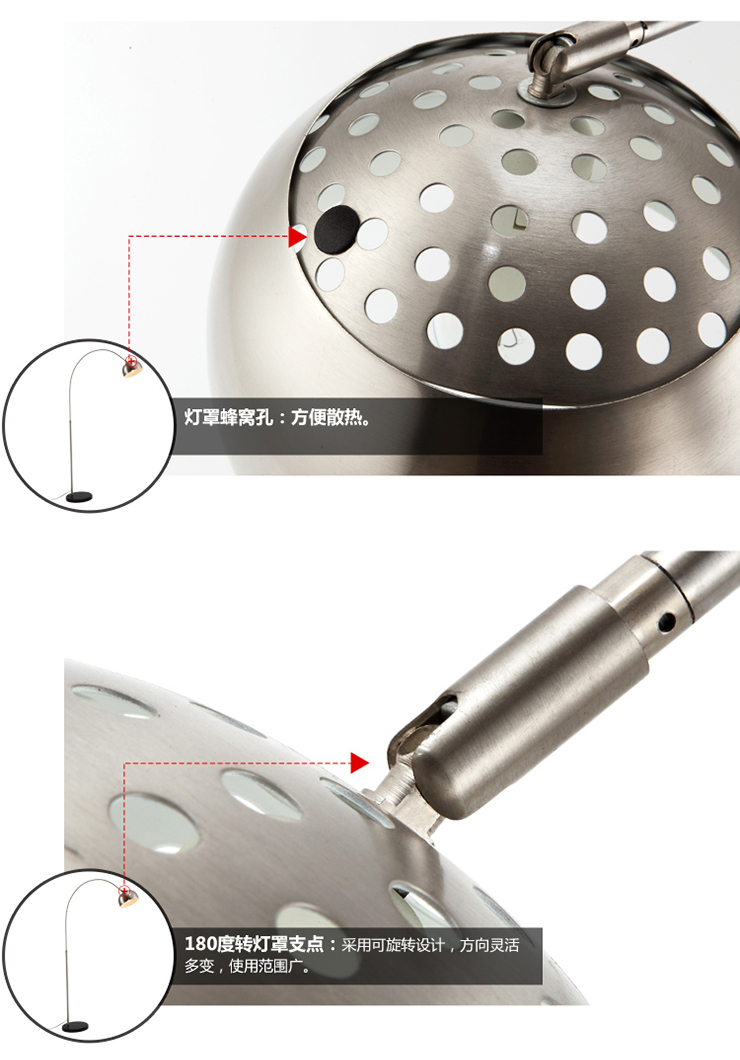 
                                        阳邦灯饰灯具落地灯钓鱼灯客厅简约时尚工作学习卧室书房台灯YL5002                