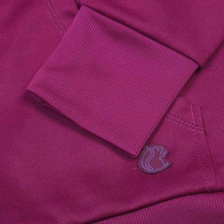 李宁LI-NING女装开衫连帽卫衣-AWDE600-3 紫