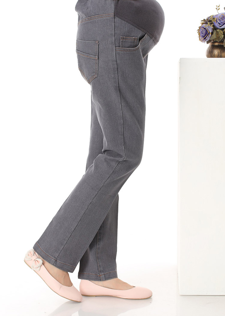 怀泰 孕妇装 孕妇裤 全棉孕妇托腹裤冬季 纯棉长