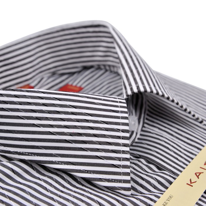 秋冬新款 开尔 男加厚桑蚕丝衬衣 男士长袖保暖