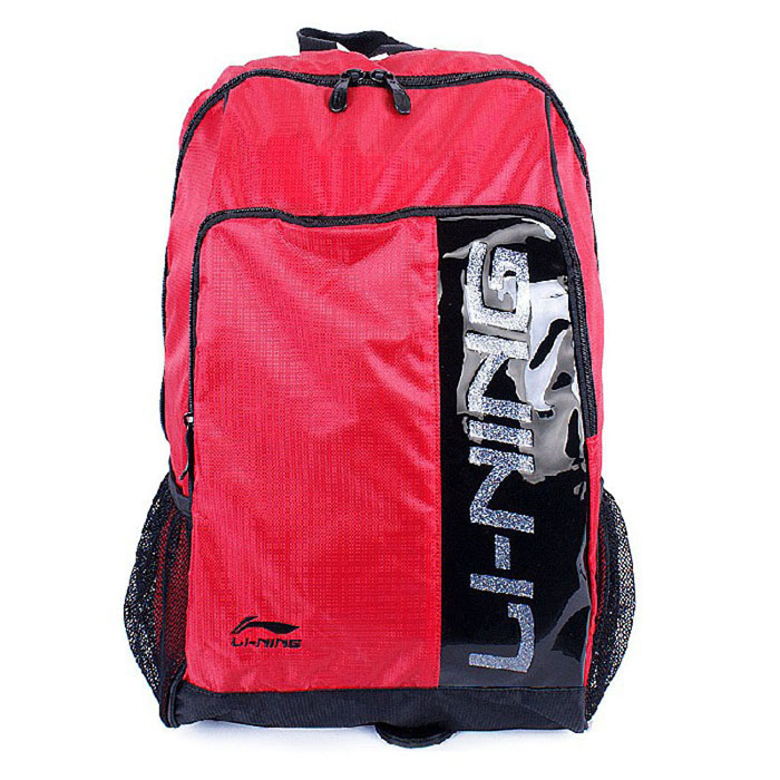 李宁 通用款 双肩包 背包 书包 ABSF338-2 红色