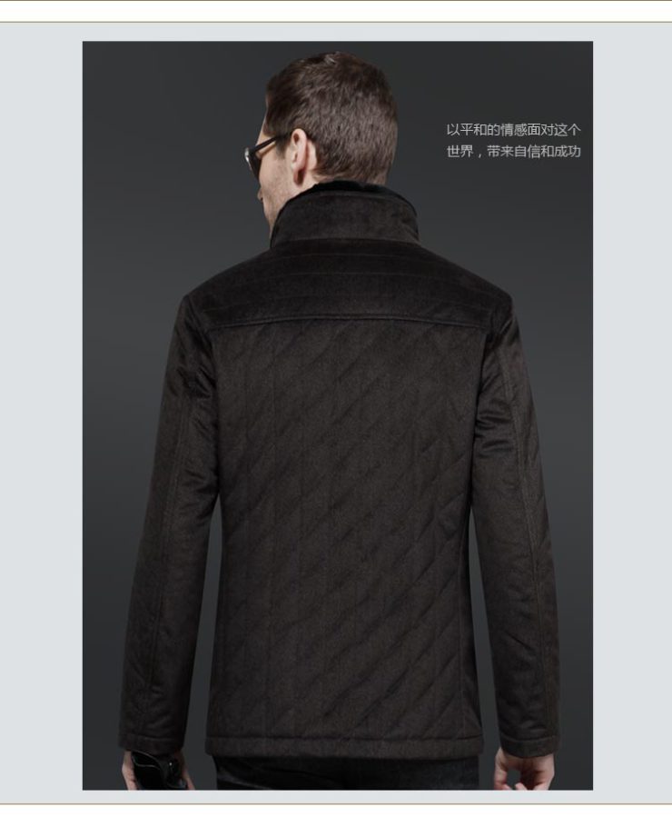 雅库男士棉衣外套2012秋冬装新款英伦男装棉