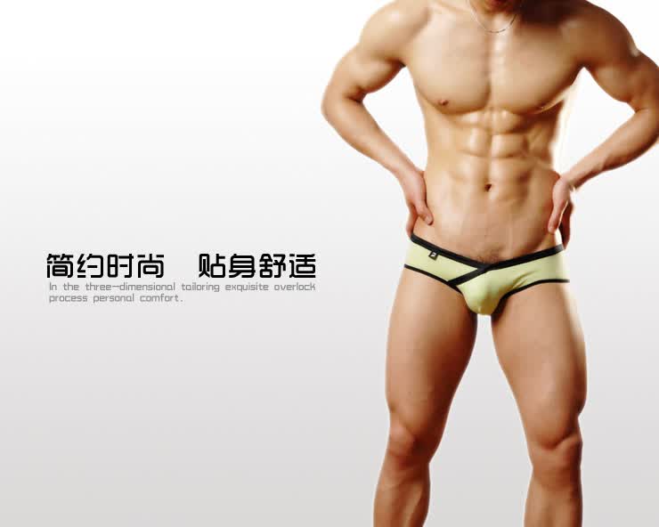 杜米尼克 DOMINIK <em>男士</em>纯棉<em>低腰小三角内裤</em> 1