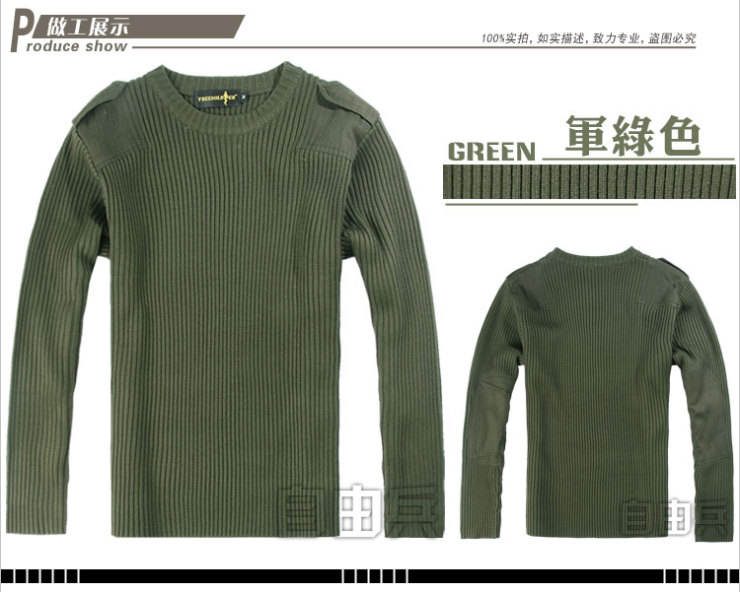Free Soldier\/自由兵 户外 男士战术针织毛衣 特