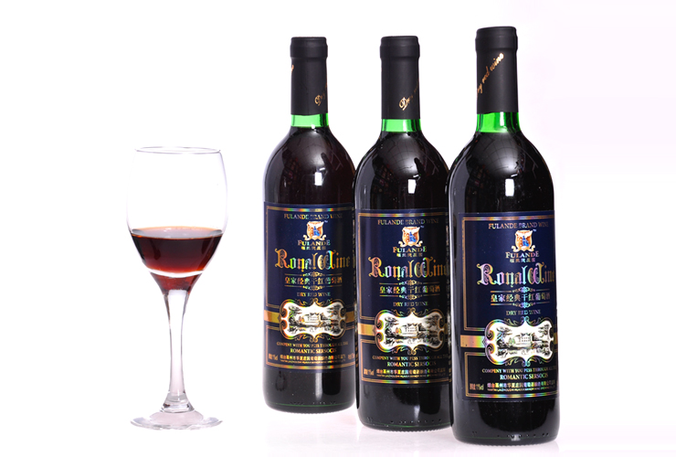 福兰德庄园 皇家经典干红 葡萄酒 (三支木盒礼