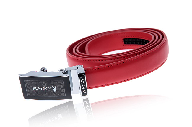 公子新款女式腰带牛皮红色PDF0701-12RF 价