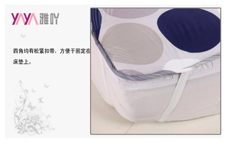 
                                        雅吖 日式榻榻米垫子 加厚床垫 地垫 床褥 可折叠软床垫 软垫子 圆点床垫 1.8米宽                