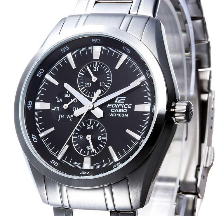 卡西欧 CASIO EF系列石英手表男士腕表多功能