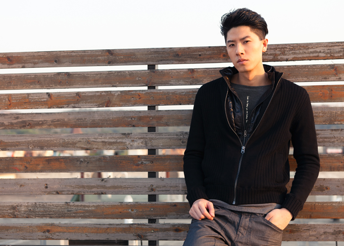 圣迪奥sdeerhe男装冬加厚假两件针织开衫147