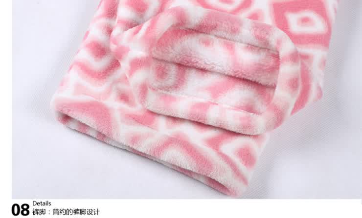 轩靓 秋冬 加厚<em>珊瑚绒</em> 亲子装<em>睡衣</em> 情侣家居服 
