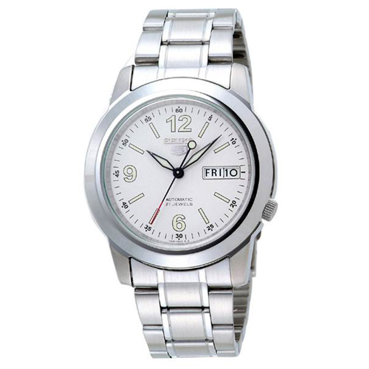 精工 SEIKO 自动机械表SNKE57K1 男表圆形白