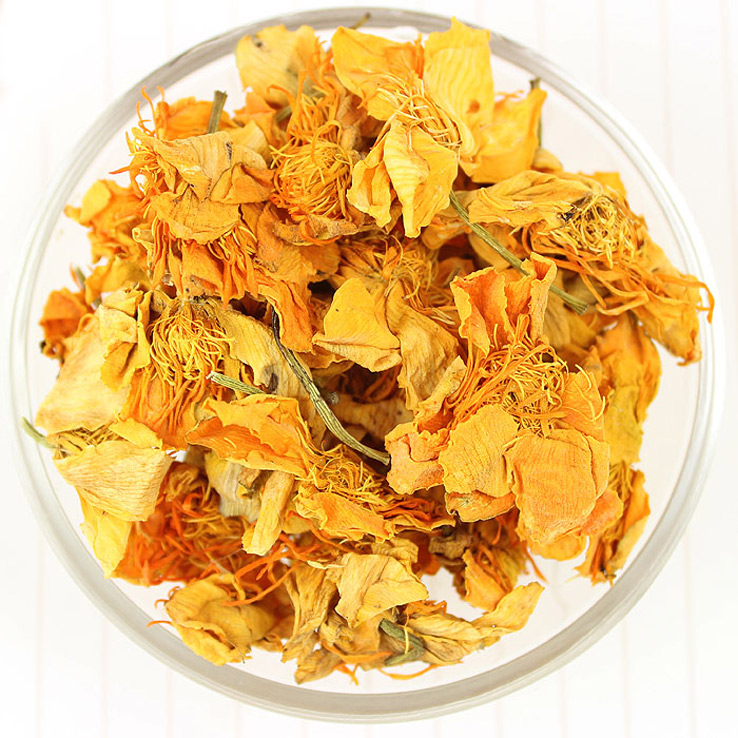 普济仁堂花草茶 特级金莲花茶 1瓶×20克在京