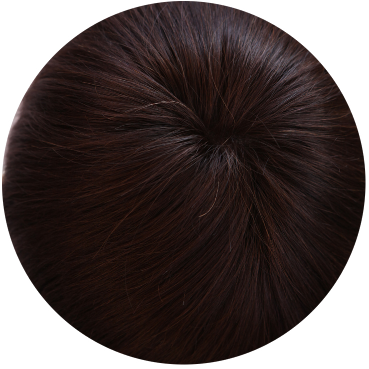 佰丝堂假发 全手织 假发 短发 女 真发 假发套中