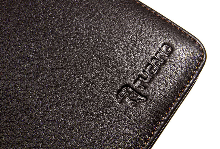 啄木鸟TUCANO纯色小牛皮大气成熟稳重男士