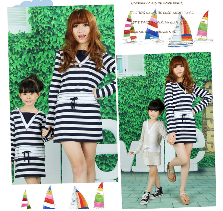 素人童真(szoosz) 2012秋季新款 母女装女童装