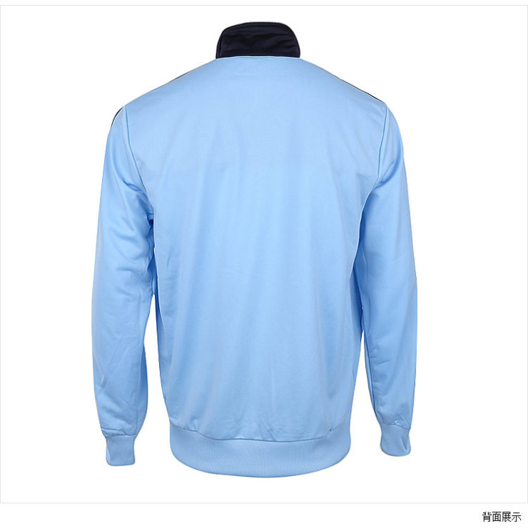 Puma 男 足球概念系列阿根廷蓝别致logo拉链开