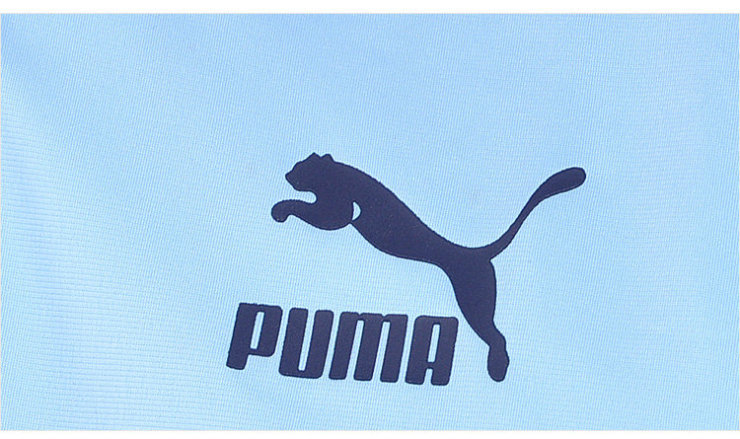 Puma 男 足球概念系列阿根廷蓝别致logo拉链开