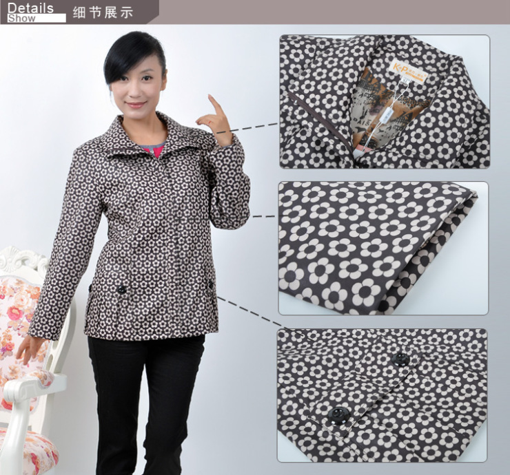2012秋装新品上衣中年女装时尚妈妈<em>装中老年</em>