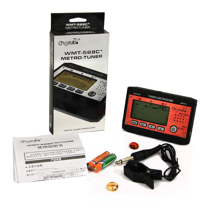 小天使(CHERUB)吉他调音器 吉他节拍器 管乐